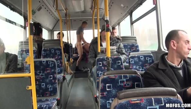 AssFucked on the Public Bus