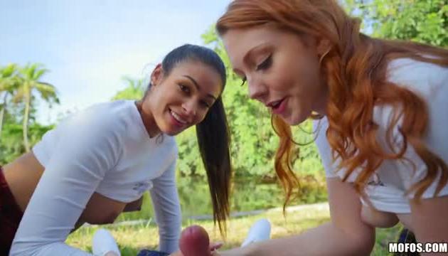 The Great Outdoor Threesome