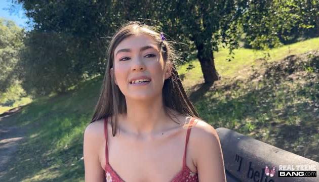 19 Year Old Ali Jones Has That Wet, Creamy Teen Pussy