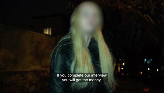 Dumped Blonde Needs The Cash