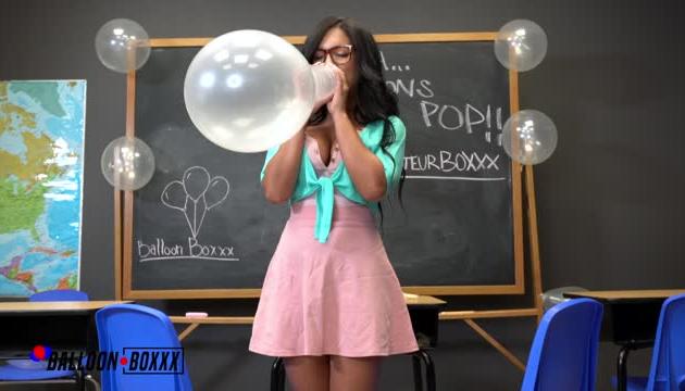 Alina Belle Balloon Study B2P Alina Belle Classroom BLOW 2 POP