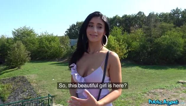 Hot Romanian beauty fucked for cash