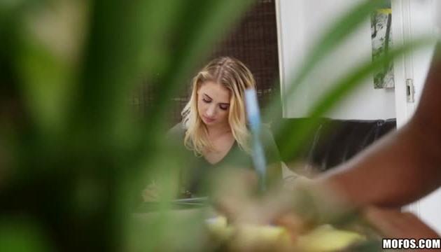 Cute Blonde Craves Masseurs Cock