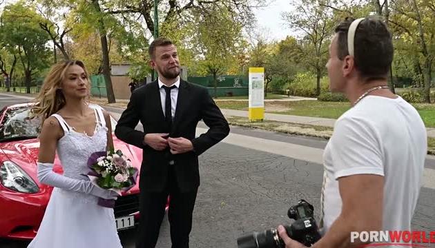 Almost Married Veronica Leal Cheats At The Alter Before Taking A DP Slamming