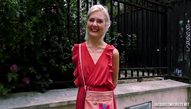 At 40, Sophie Bites Two Guys For The First Time!