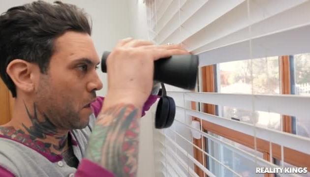 Helping The Neighbor Choose Her Lingerie