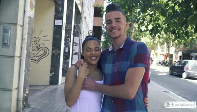 Hot Spanish pornstar Apolonia Lapiedra picks up fucks lucky amateur dude