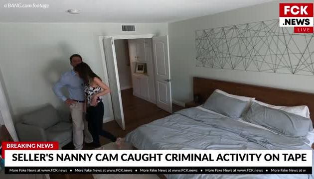 Fck News Vera King Fucks A Fake Realtor And Its Caught On A Nannie Cam!!!