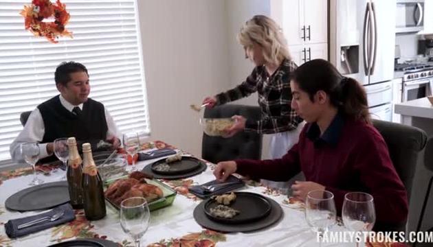 Thankful For My Stepbrothers Cock