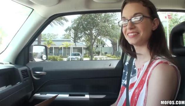 Stranded Teen Sucks Cock