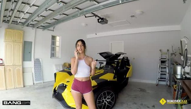 Penelope Fucks The Mechanic For Some Side Cash