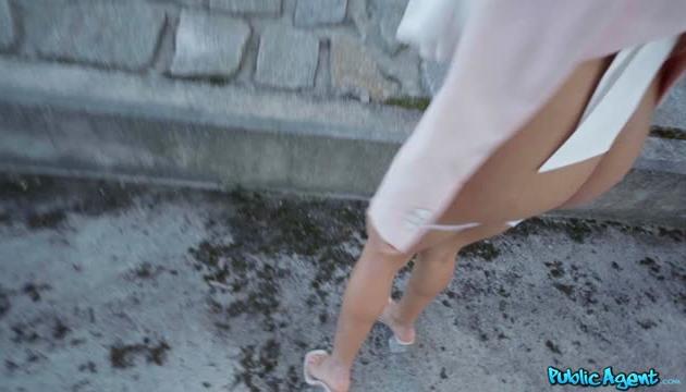 Skinny Russian Bus Stop Pickup