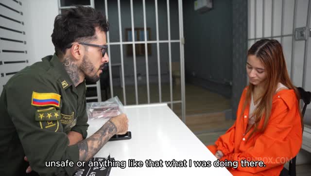 ANAL GAPE I Teach The Inmate How To Behave By Giving Her A Rough Fuck On Her Tight Asshole!