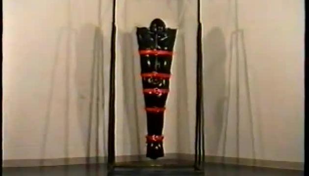 DP198 Exotic Latex Bondages Rubber Encasement Part 7