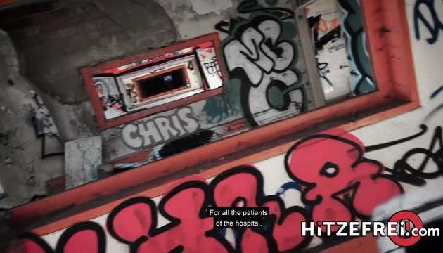 Steven Shame is exploring the abandoned former hospital, and remembers a hot fuck scene where Bodo nailed Czech teen Megan Venturi.