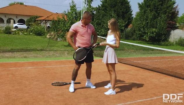 She Goes For Penis Instead of Tennis