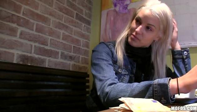 Cock in the Coffee Shop