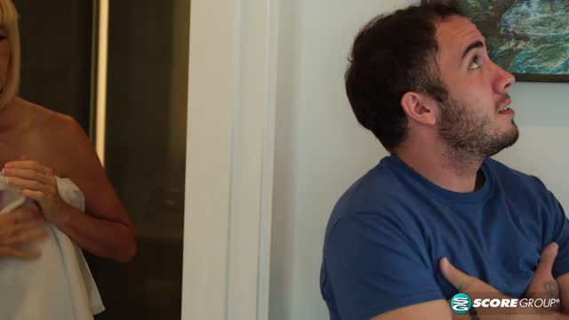 New bigtitted 60yearold Morgan fucks her stepson