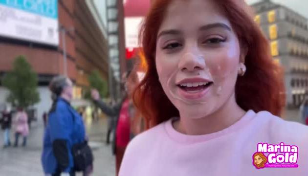 Public Cumwalk In Madrid City Center