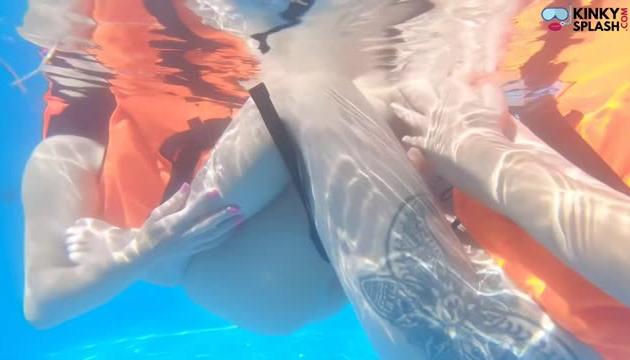 Lucy and Belle Relax Naked in Life Jackets