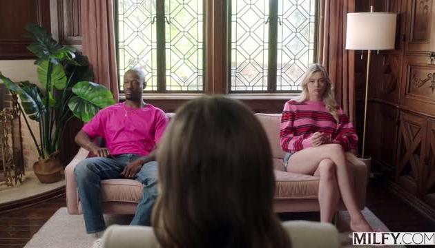 Super Hot Therapist Fucks Young Couple