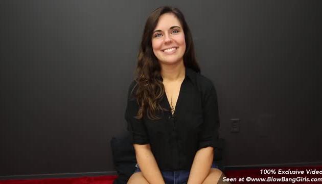 Her First Porn and She Loves Cum