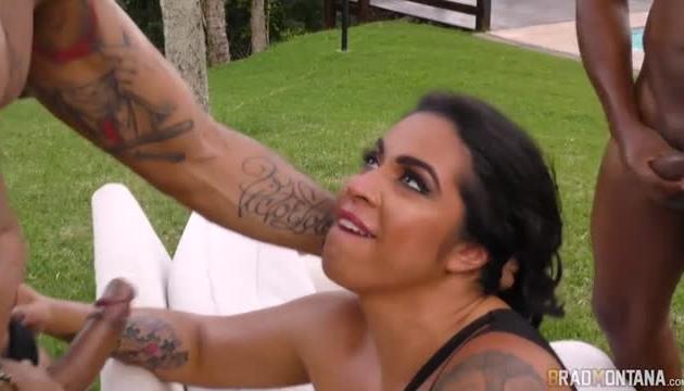 Morena Rabuda Fodeu Com TrÃªs E Fez DP