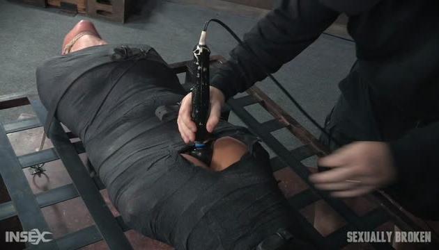 London Rivers is finally bound in a way she wont break every fucking thing when she cums! Part 1