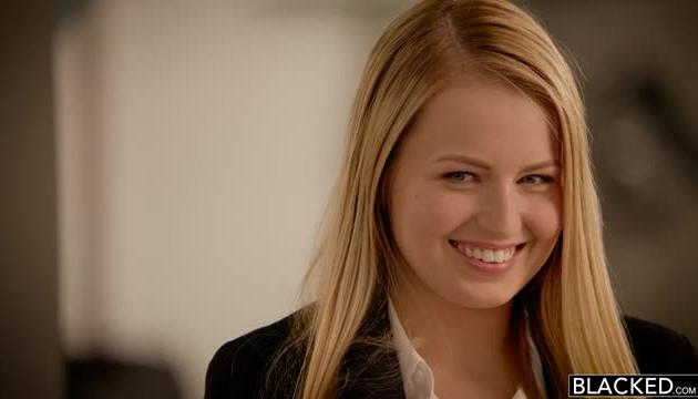 Rich Blond Girl First Huge Black Cock