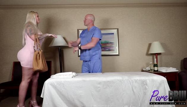 Big booty sexual massage