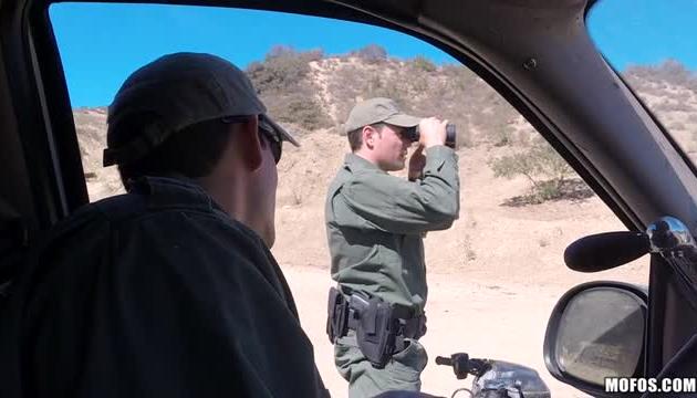 Border Hopping Redhead Loves Cock