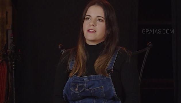 Decent big girl against her first punishment