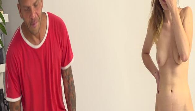 Czech Teen At Her First Casting