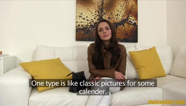 Sexy model fucks in casting